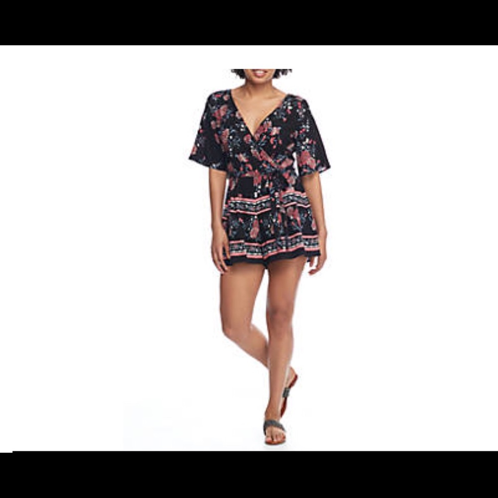 🎉HPx3🎉Ash & Violet Romper NWT 🌺 - Picture 2 of 8